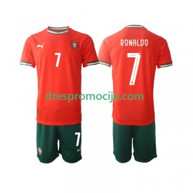 Portugal Cristiano Ronaldo 7 Dres Dječji Domaći 2025 Kratkih Rukava